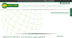 Desktop Screenshot of gaelform.com